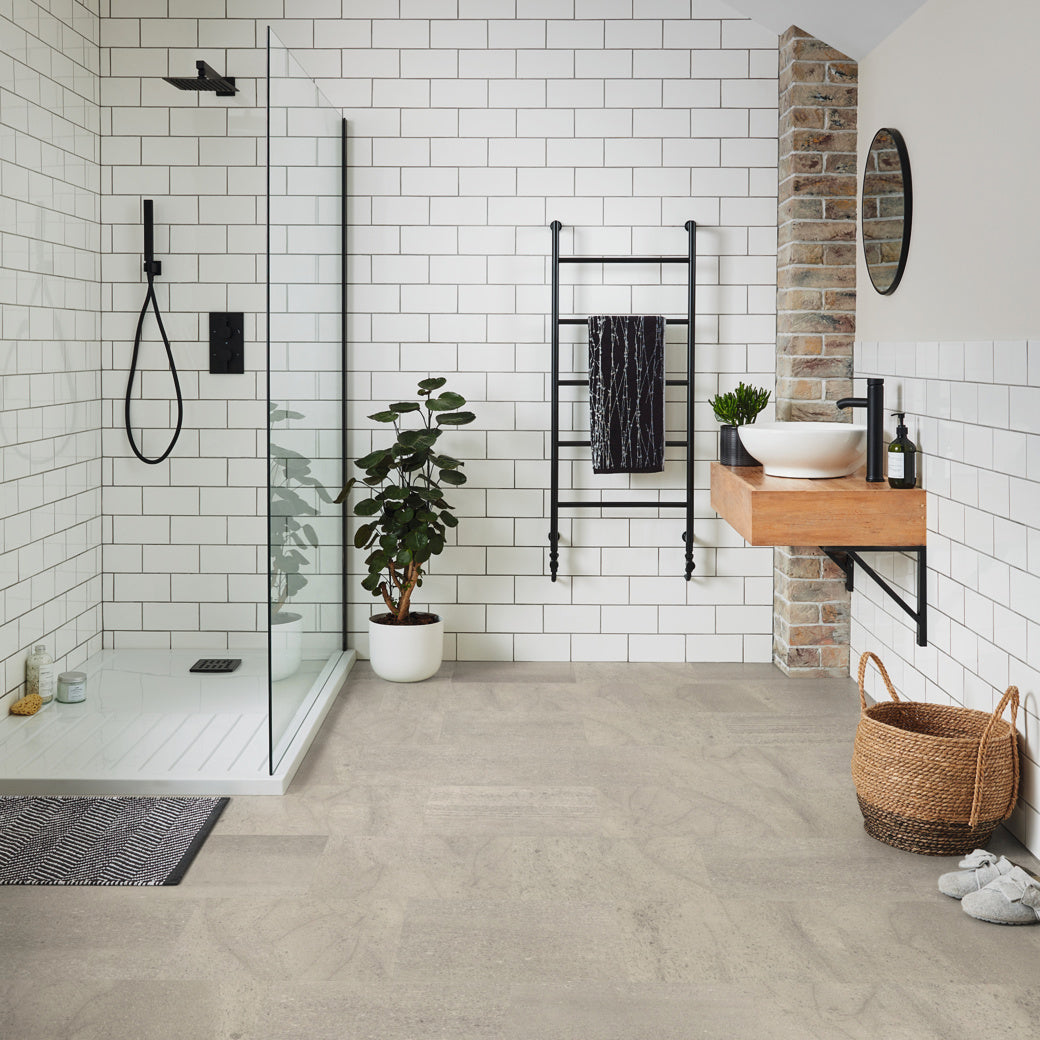 Honed Pebble Slate Karndean Knight Tile stone-effect tile