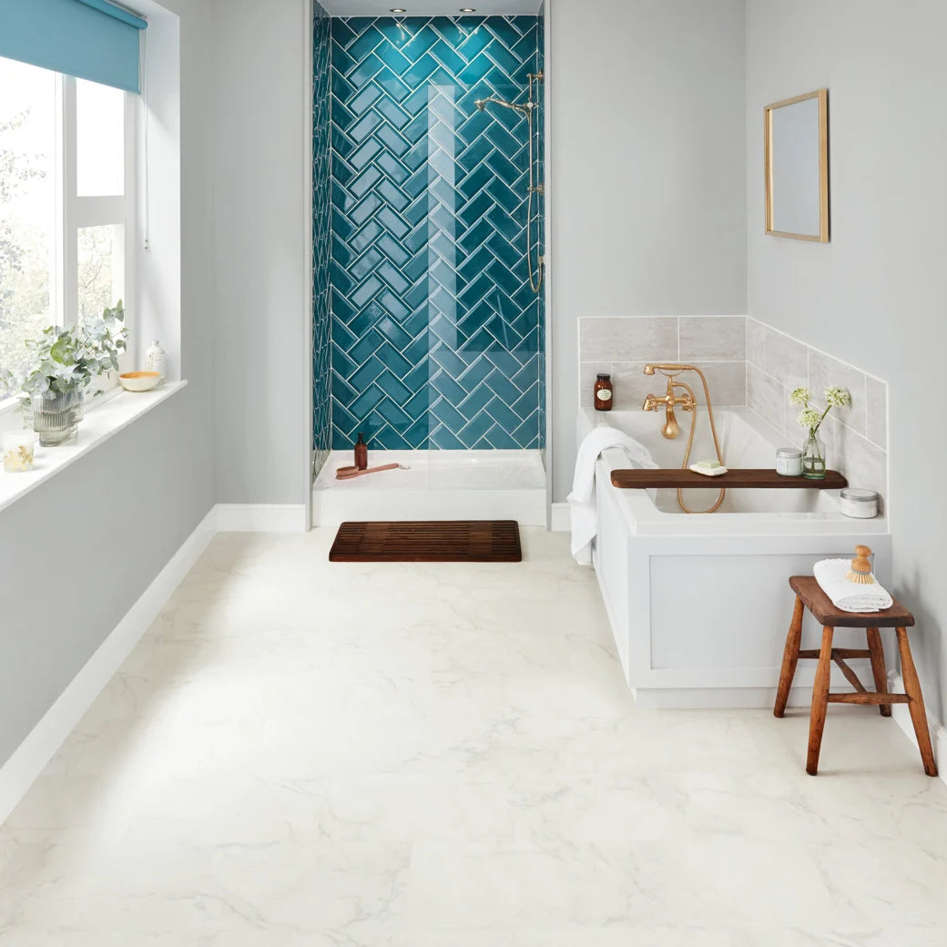 Frosted Marble Karndean Knight Tile stone-effect tile