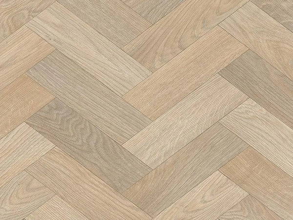 Flooring Wholesale Feltex Pro Vinyl Herringbone Oak Top View