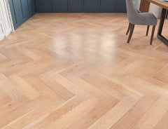 Flooring Wholesale Wood Salcey Oak Herringbone Room Image 2