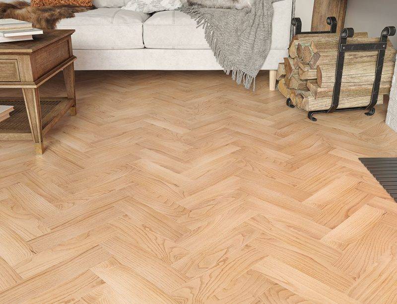 Flooring Wholesale Wood Swinley Oak Herringbone Room Image 2