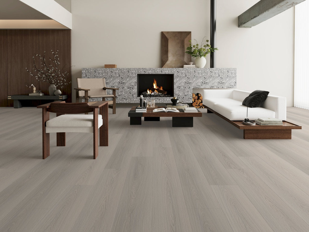 Essentials SPC Classic Grey Click Vinyl Flooring