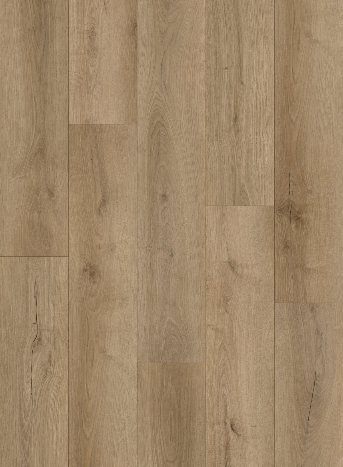 Essentials SPC Linden Oak Click Vinyl Flooring room view