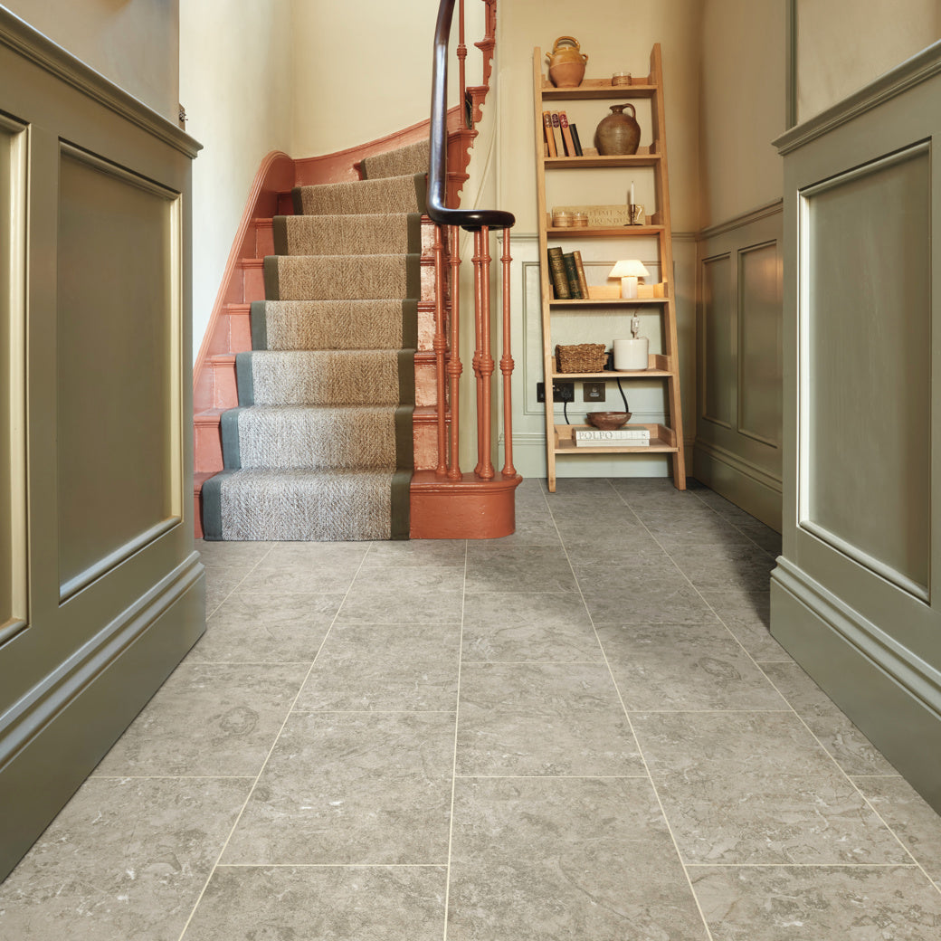 Lunar Limestone Karndean Knight Tile stone-effect tile