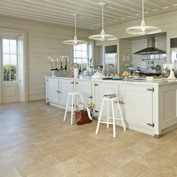 Bath Stone Karndean Knight Tile stone-effect tile