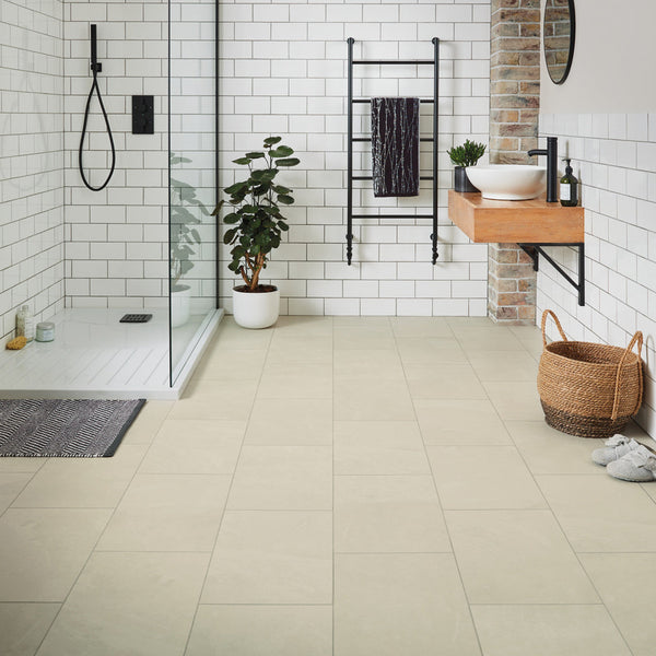 Ivory Riven Slate Karndean Knight Tile stone-effect tile
