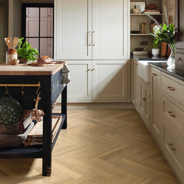 Wells Acacia Karndean Knight Tile herringbone